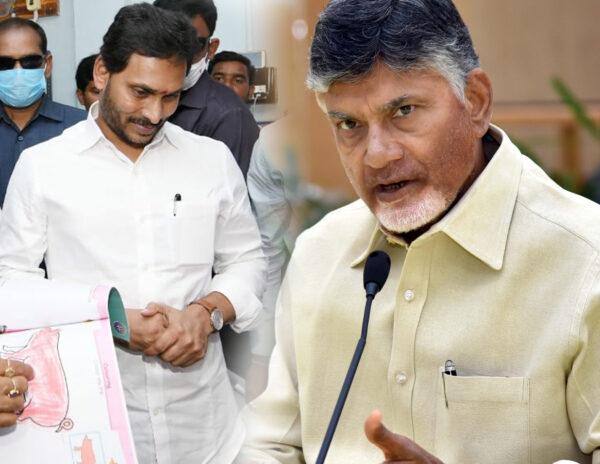 YS Jagan - Chandrababu Naidu Polavaram Project-