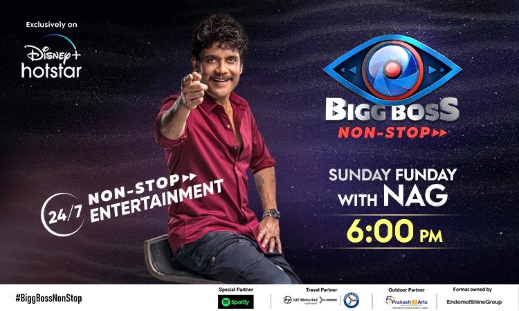 bigg boss Non Stop sunday funday with nag