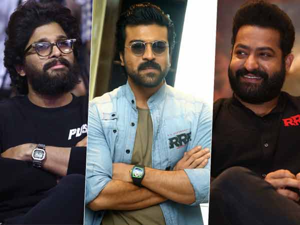 Allu Arjun - Ram Charan - Jr NTR