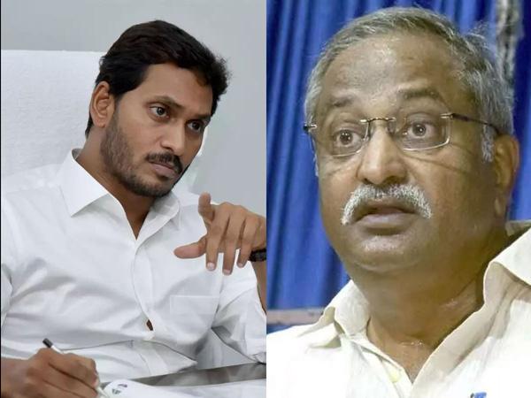 Jagan and AB Venkateswara Rao