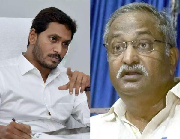 Jagan and AB Venkateswara Rao