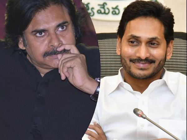 Pawan Kalyan and Jagan on new districts