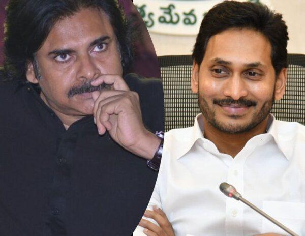 Pawan Kalyan and Jagan on new districts