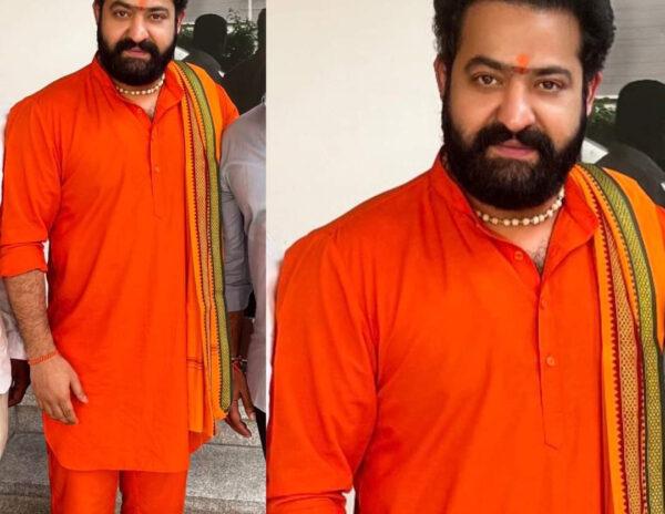 Pic Talk: NTR In Anjaneya Swami Mala