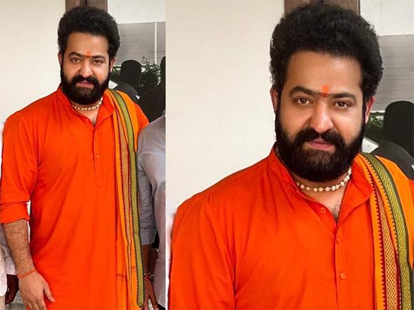 Pic Talk: NTR In Anjaneya Swami Mala