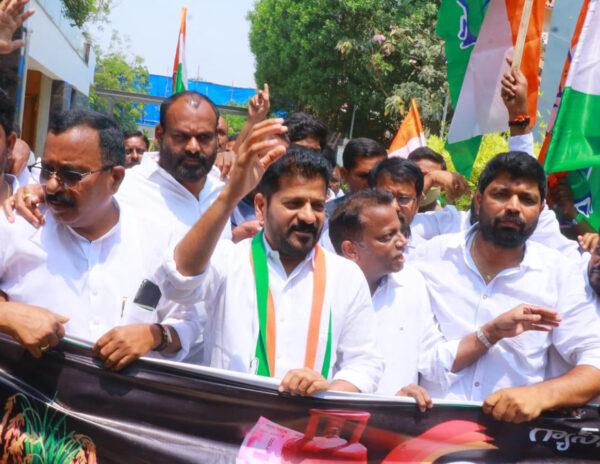 Revanth-Reddy Telangana Congress Party President