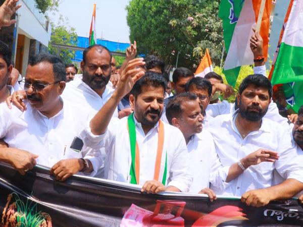 Revanth-Reddy Telangana Congress Party President