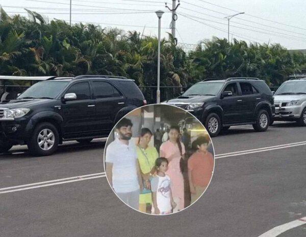 YS Jagan Convoy - Ongole - Vemala- Srinivas