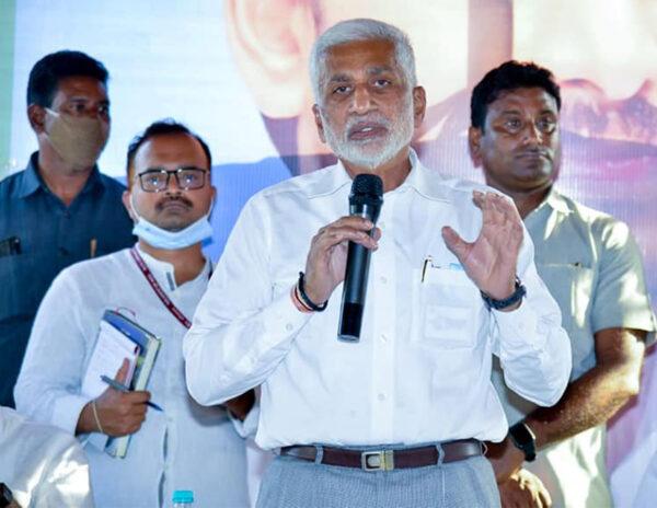 is jagan kept vijaysai reddy on side    