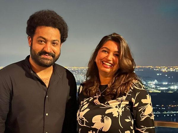 NTR's NTR30 Pre-look From Singapore