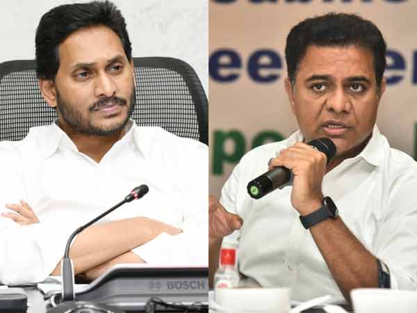 KTR- ys Jagan