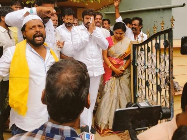Balakrishna In White & White @ Hindupur