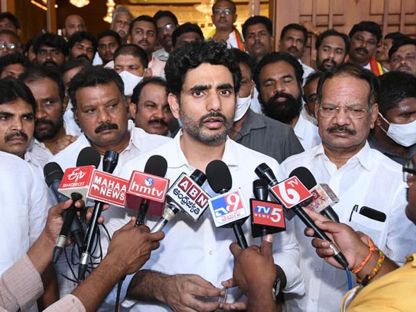 TDP Former Minister Nara-Lokesh