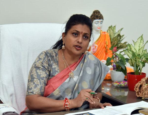 YSRCP Minister Roja Selvamani
