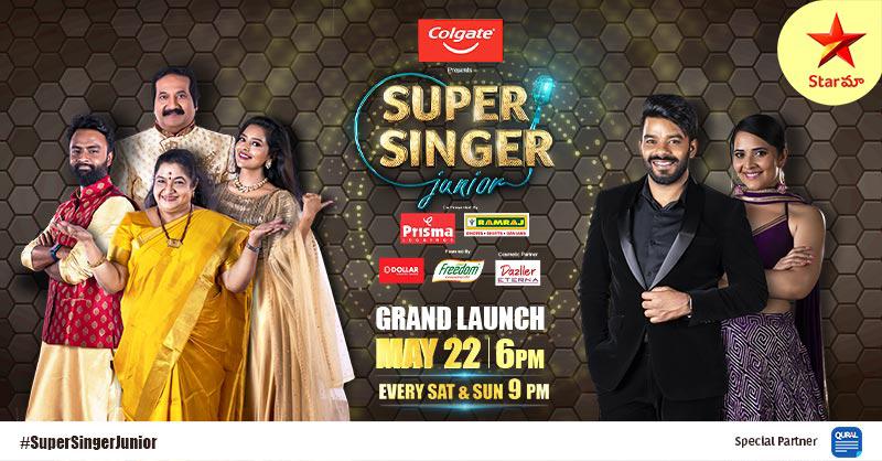 Super Singer Junior Ready to Entertain the Audience on Star Maa