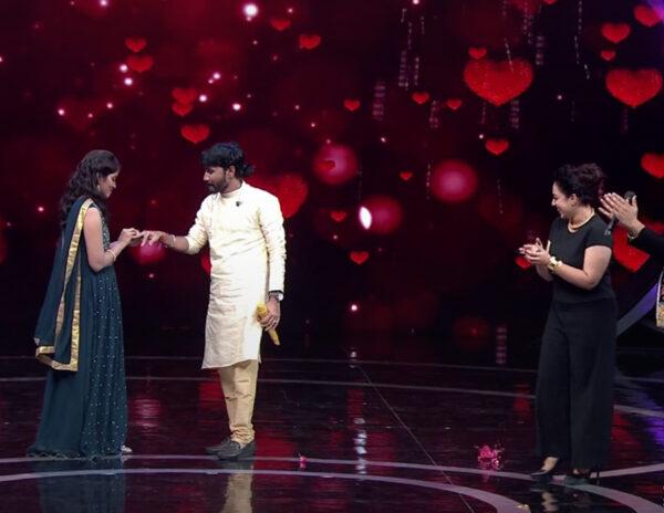 Telugu Indian Idol: Ep 26: Engagement on Indian Idol stage
