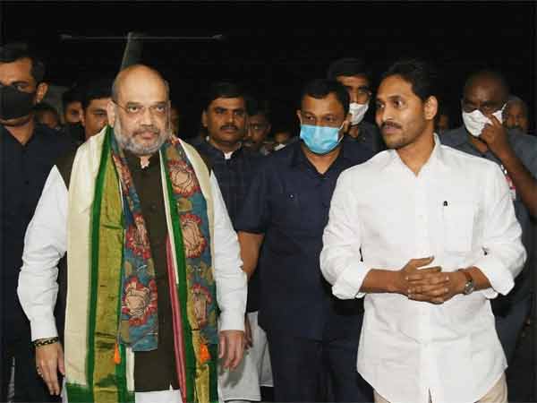 YSRCP YS Jagan- BJP Amit shah