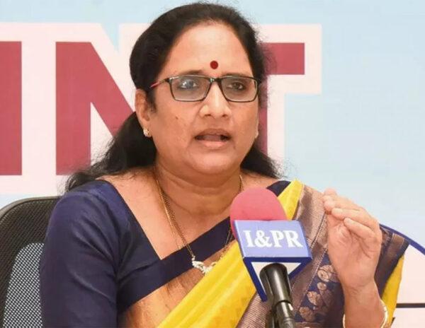 vasireddy padma supporting AP Government