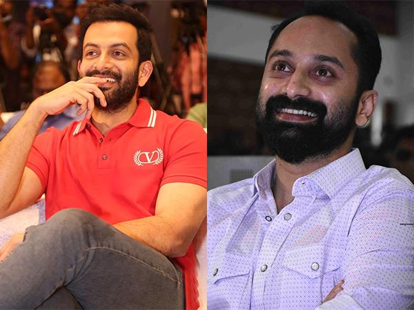 Fahadh Fassil Prithiviraj Sukumaran