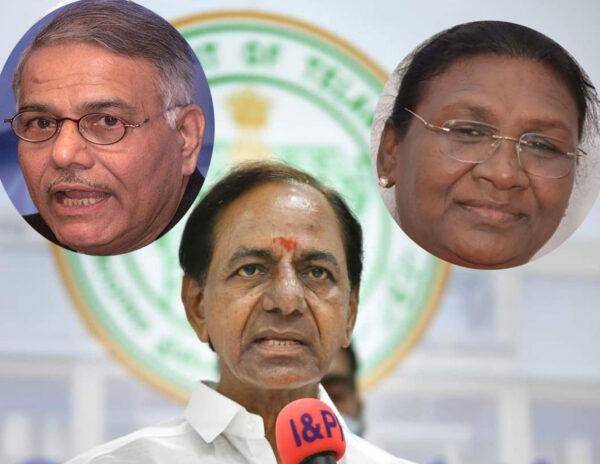 K-Chandrashekar_Rao_Draupadi_Murmu_Yaswant_Sinha