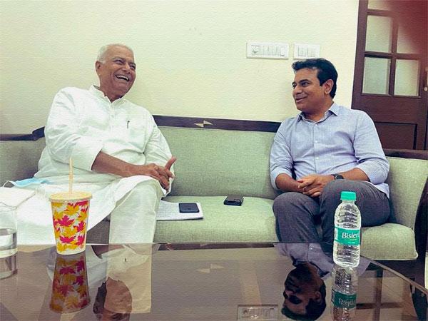 KTR-Yashwant-Sinha-