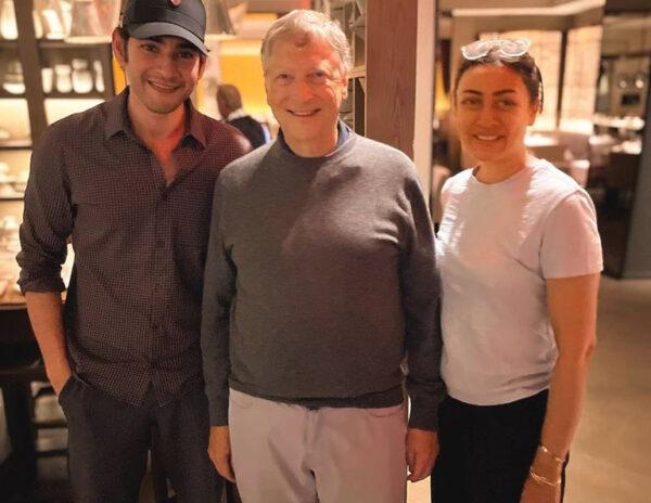 Pic Talk: Mahesh Babu With Bill Gates