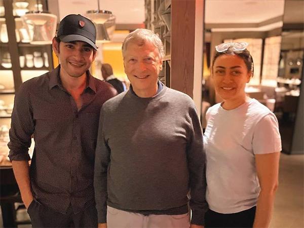 Pic Talk: Mahesh Babu With Bill Gates