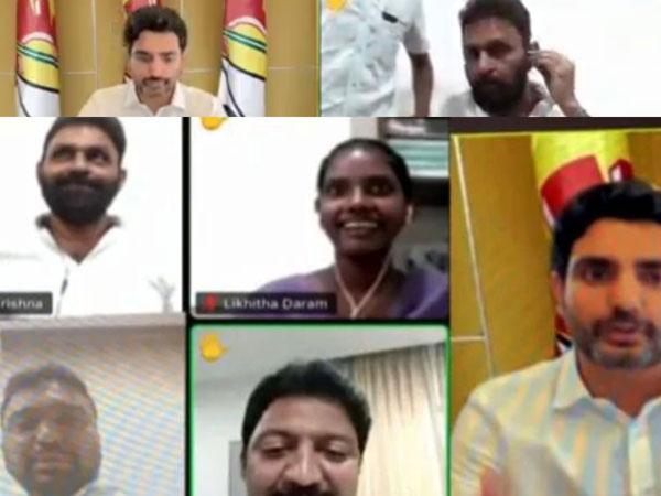 Nara-Lokesh-Zoom-Meeting-Vallabhaneni-Vamsi-Kodali-Nani