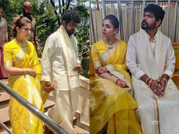 Controversy: Nayanthara With Slippers In Tirumala!