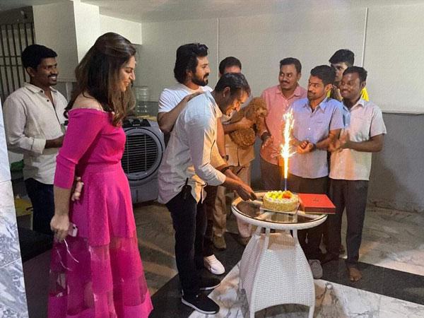 Ram Charan Celebrates Driver's Birthday