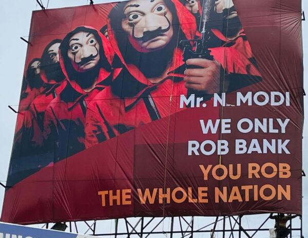 Money-Heist-Narendra-Modi-Hyderabad