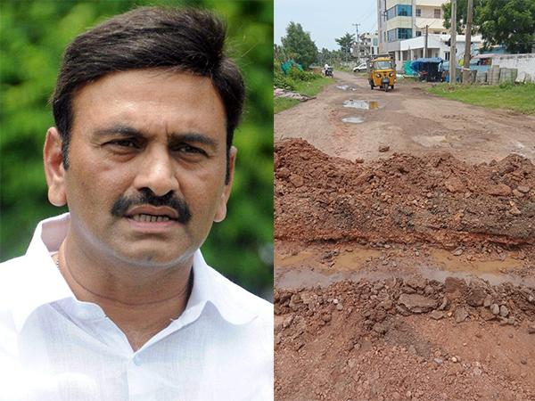 Authorities Wantedly Dig Road Leading To MP's House?