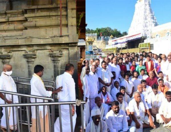 Seediri-Appalaraju-Tirumala-Tirupati-Darshan-With-150-Members