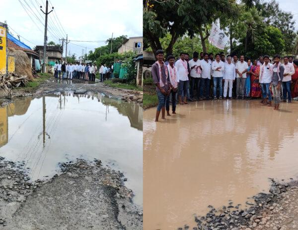 TDP Janasena Parties AP Roads Issue