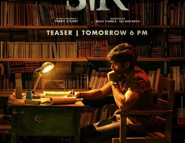Dhanush’s First Look Poster of Sir/Vaathi on His Birthday 