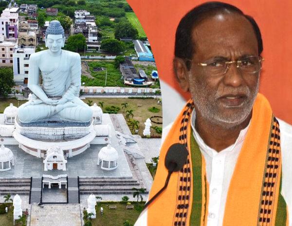 bjp senior leader mp lakshman comments on amaravati