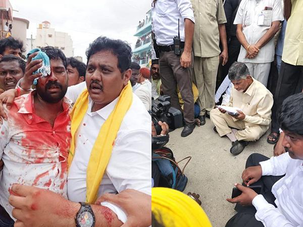 Chandrababu-Naidu-TDP-Kuppam-Arson