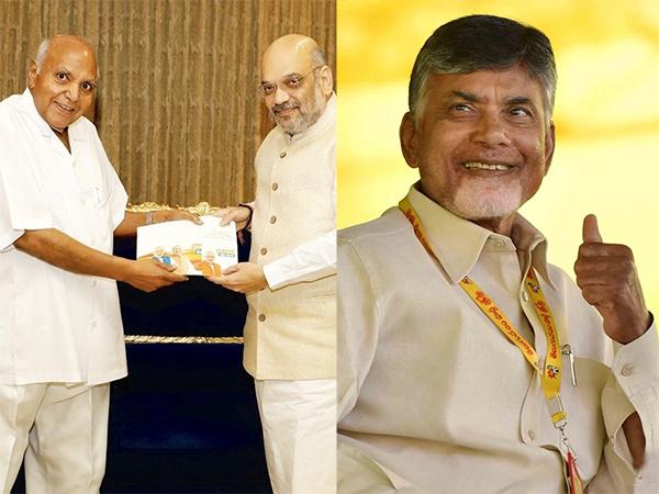 Chandrababu To Join Amit Shah - Ramoji Rao's Meeting?