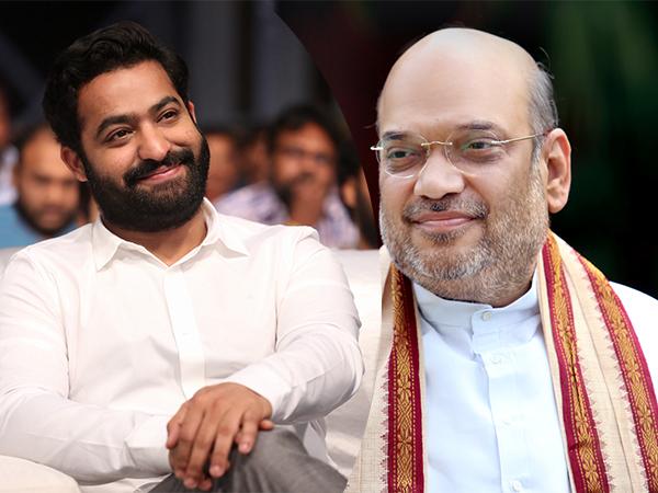 amith shah meeting Jr Ntr