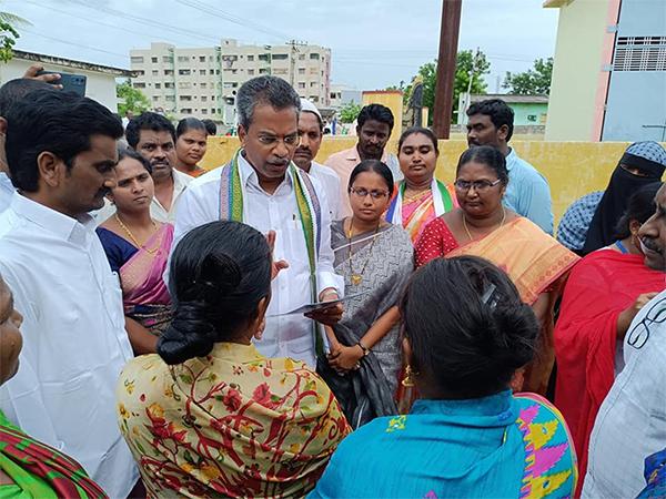 YCP MLA Gets Angry For People Saying Complaints!