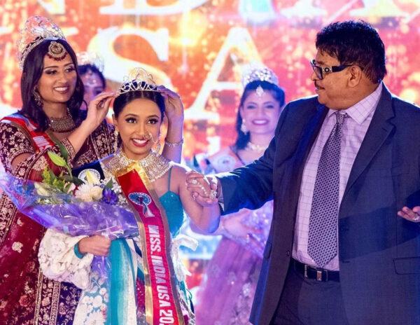Indian-American Teen Aarya Crowned Miss India USA 2022