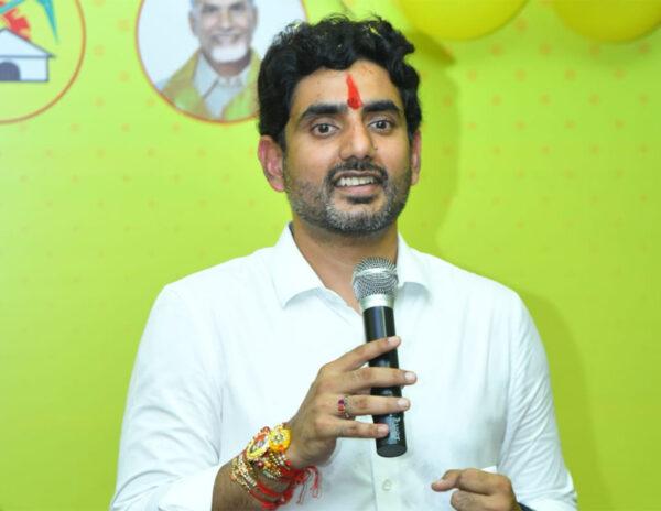 Nara Lokesh comments on jagan government