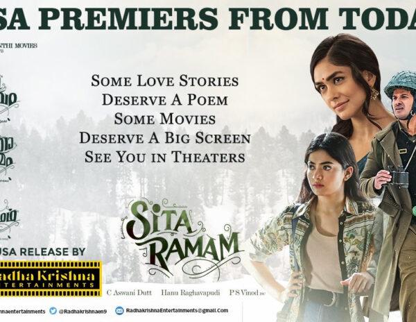 Sita Ramam US Premieres Today