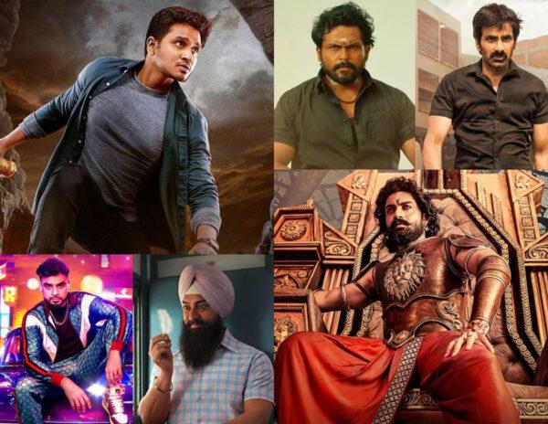 South-Indian-Films-OTT-Thallumalla-Bimbisara,-Viruman-SitaRamam-NnaThaanCaseKodu-Dobaara--LaalSinghChaddha-RakshaBandhan-RamaRaoOnDuty-Karthikeya2
