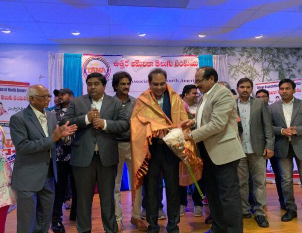 Meet & Greet with TANA President Anjaiah Chowdary Lavu