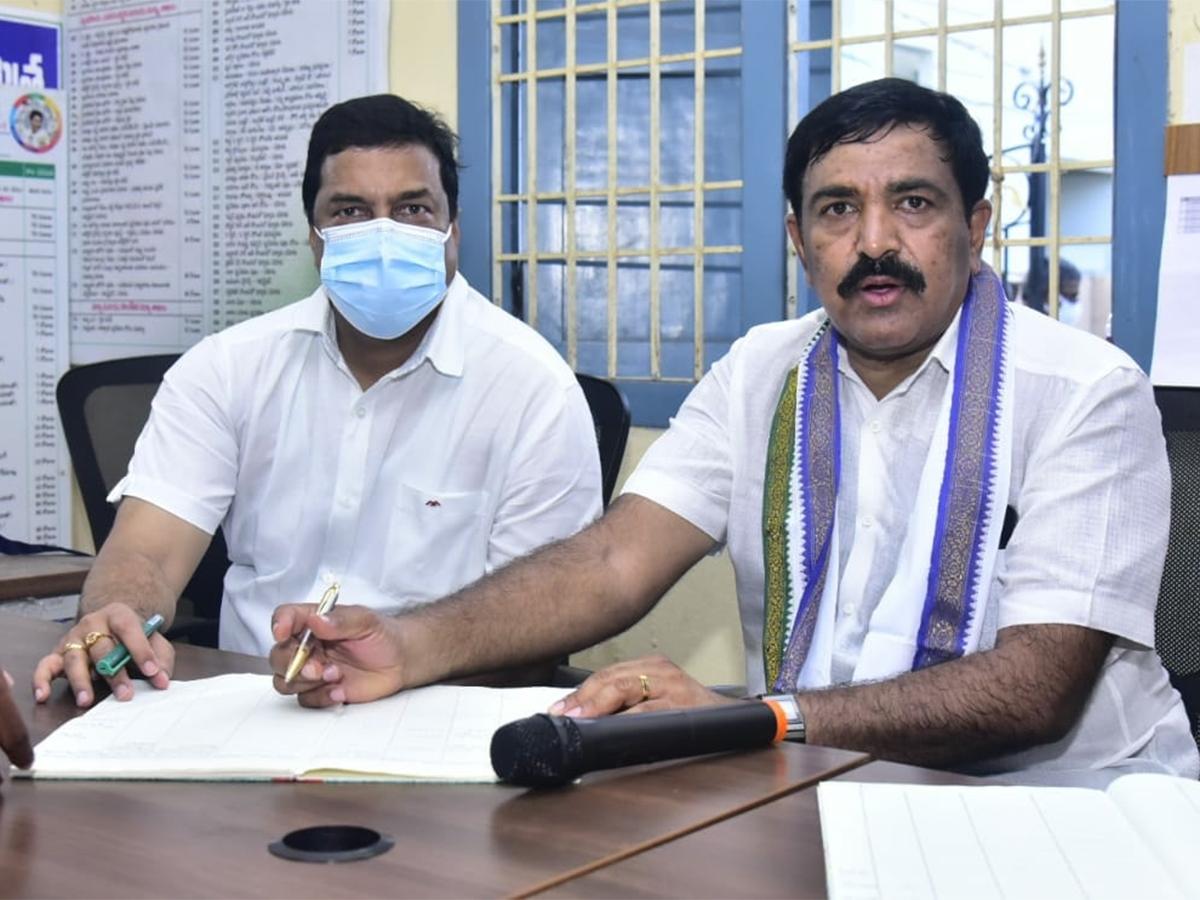 MLA Dwarampudi Chandrasekhara Reddy Encroached Society Lands