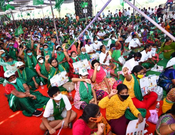 No Permissiion given for Amaravati Farmers padayatra