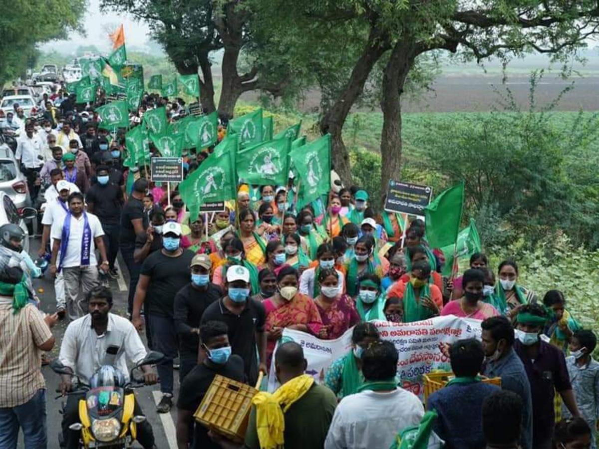 Amaravati-Farmers-Padayatra