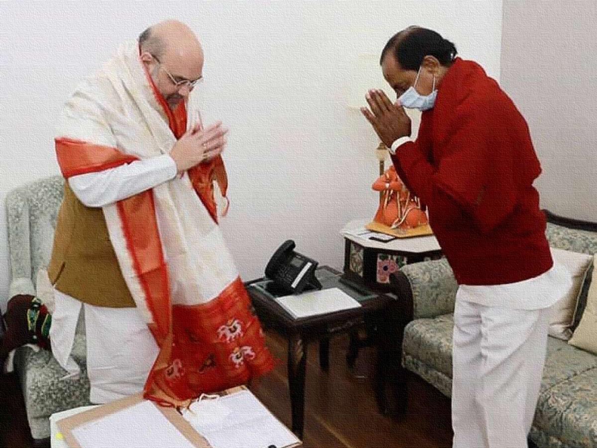Amit-Shah-KCR-Telangana-BJP