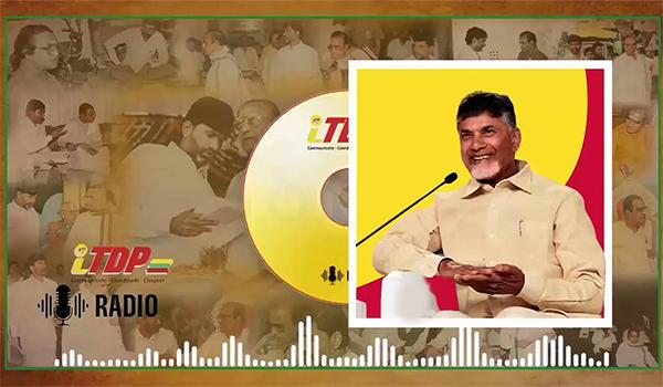 lectures of Chandrababu Naidu through ITDP Radio everyday